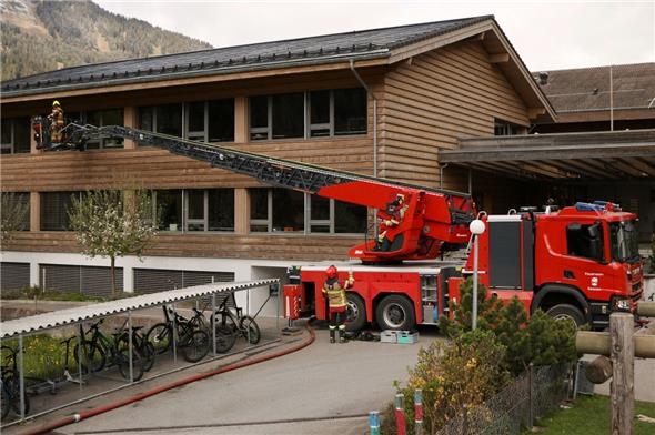 Feuerwehr und Schule St. Stephan übten Ernstfall 
